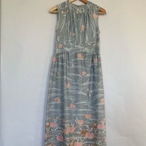 Beach motif women’s maxi dress